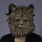 2017 Beauty and the Beast Schönheit und das Biest Dan Stevens Beast Maske Langharre Cosplay - cosplaycartde
